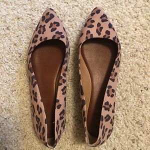 Leopard Print Flats
